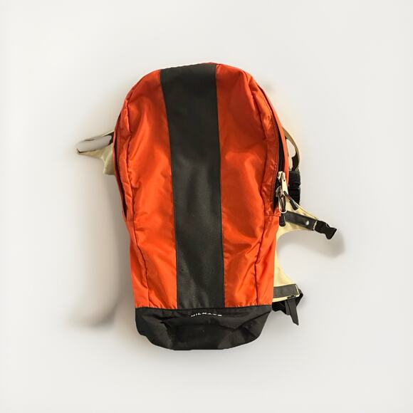 THE NorhtFace Equipment Chilkats Orange Black Hiking Pack Backpack Size Large - Picture 1 of 13